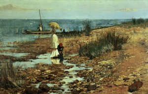 モイス湾、ビューマリス、ビクトリア 作： Frederick McCubbin